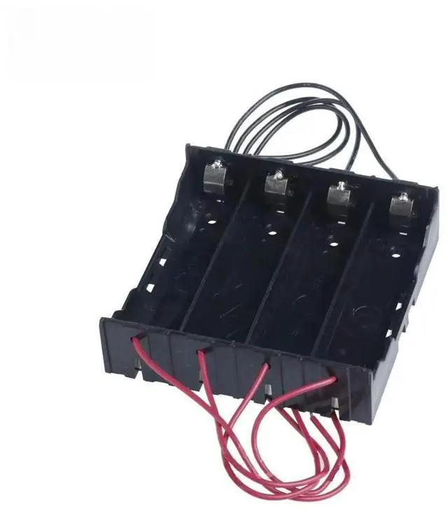 Main image of Plastic Holder Shell Box Case For 4x 3.7v Rechargeable ABS Material Light Convenient