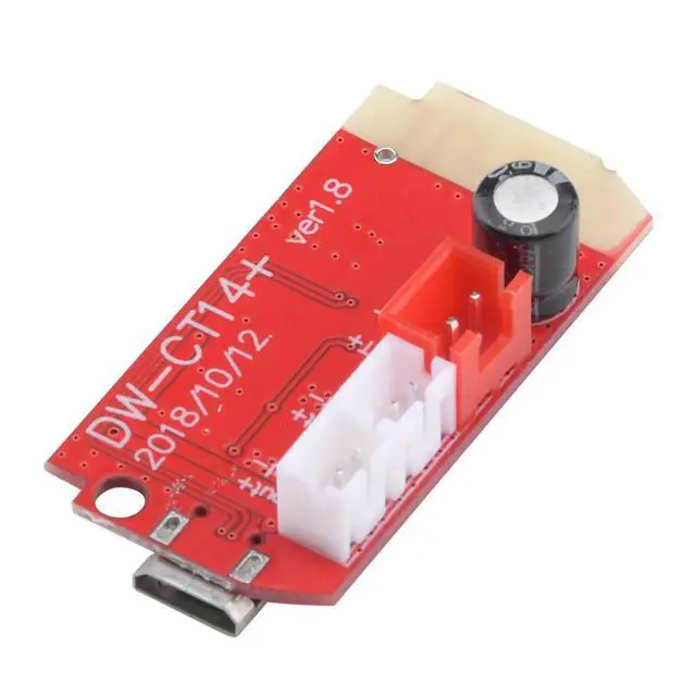 Alt view image 2 of 6 - Dual Plate 3W 3.7-5V Amplifier Board DIY Speaker Modification Module