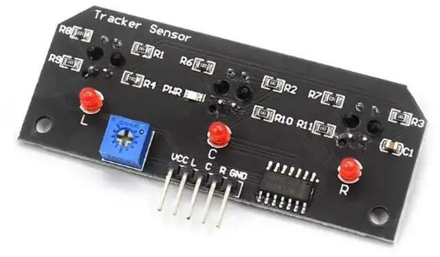 Main image of CTRT5000 3-channel Tracking Module Line Robot Accessories 5V ligent Module 3-channel