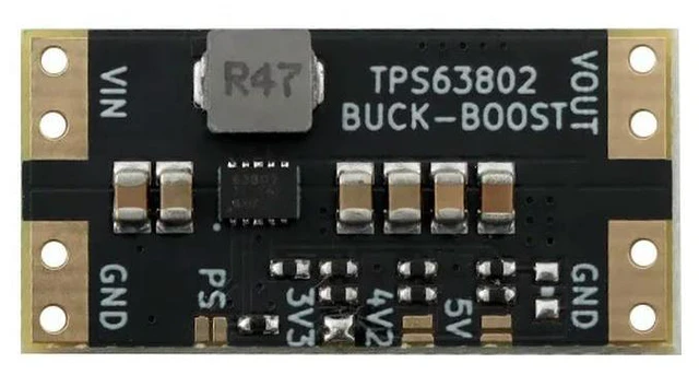 Alt view image 3 of 6 - Factory XL63802 3.3V 4.2V 5V Lithium USB Automatic Voltage Regulator Step up Down Power Module Boost Buck Board TPS63802