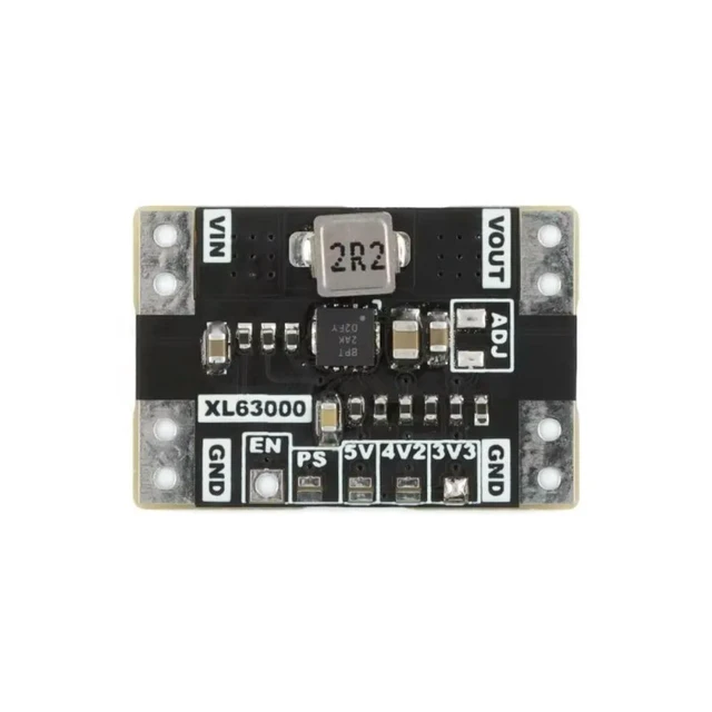 Alt view image 2 of 6 - XL63000 Automatic Voltage Step up Down Power Module Lithium Microcomputer Stabilized Boost Buck TPS63000
