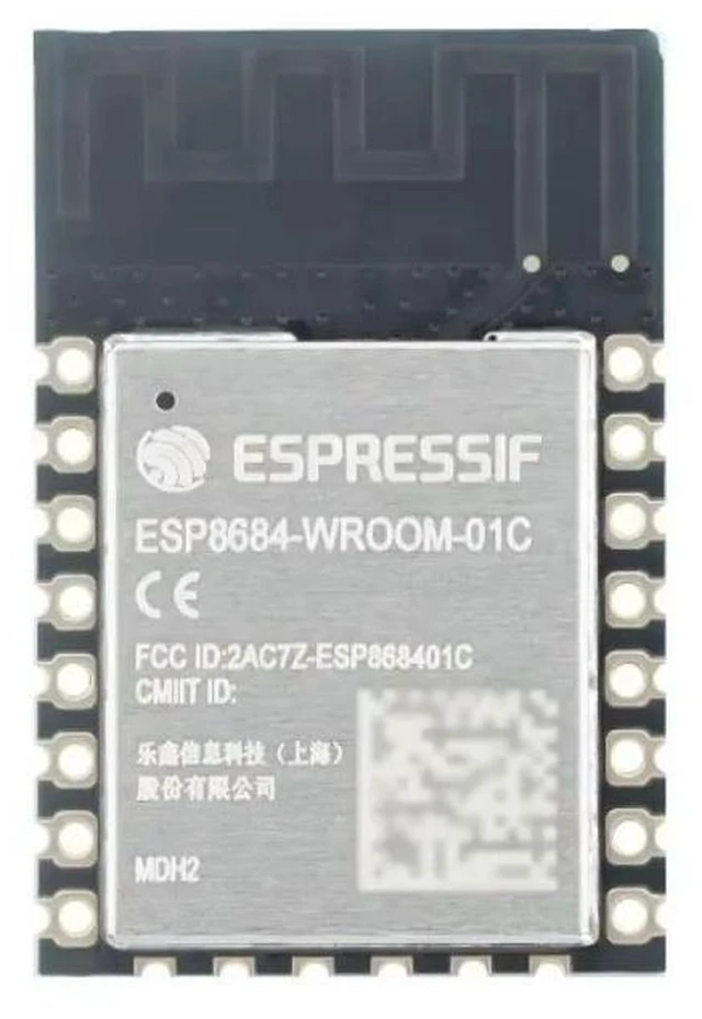Main image of ESP8684-WROOM-01C ESP8684 32bit RISC-V MCU 2.4GHz Wi-Fi Ble 5 Module ESP8684-WROOM-01C-H2X