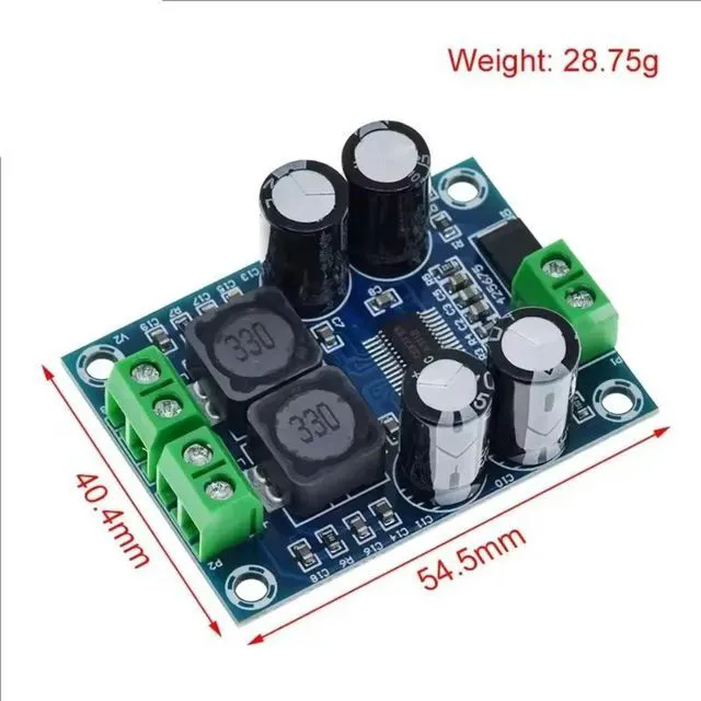Alt view image 3 of 3 - XH-M311 Mini Version TPA3118 Digital Audio Amplifier Board 60W Mono Linear Amplifier Module