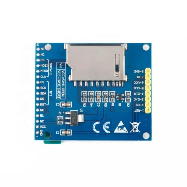 Alt view image 2 of 3 - 1.8 Inch SPI Serial Port ST7735S Driver 128X160 TFT LCD Display Module