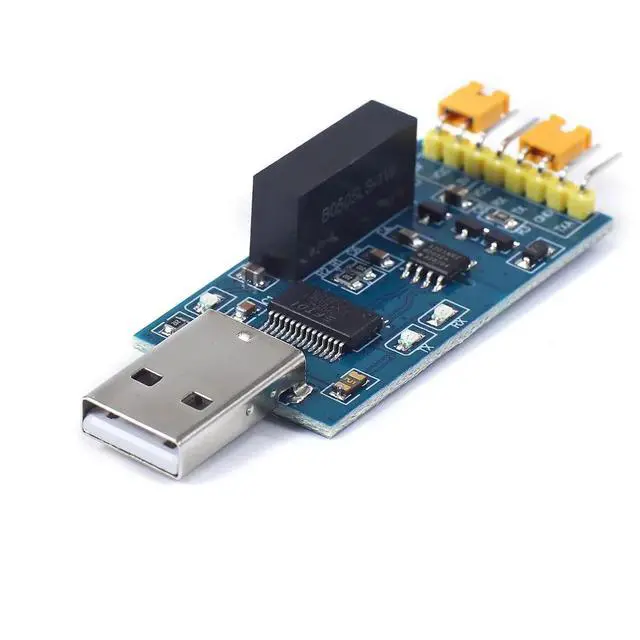Alt view image 2 of 3 - Isolated Serial Port Module Isolates USB to TTL Isolation USB to Serial Port Magnetic Isolation FT232 Photoelectric Isolation
