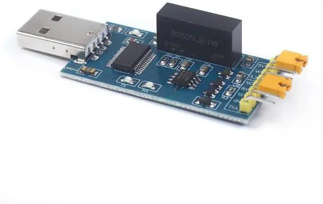 Alt view image 3 of 3 - Isolated Serial Port Module Isolates USB to TTL Isolation USB to Serial Port Magnetic Isolation FT232 Photoelectric Isolation
