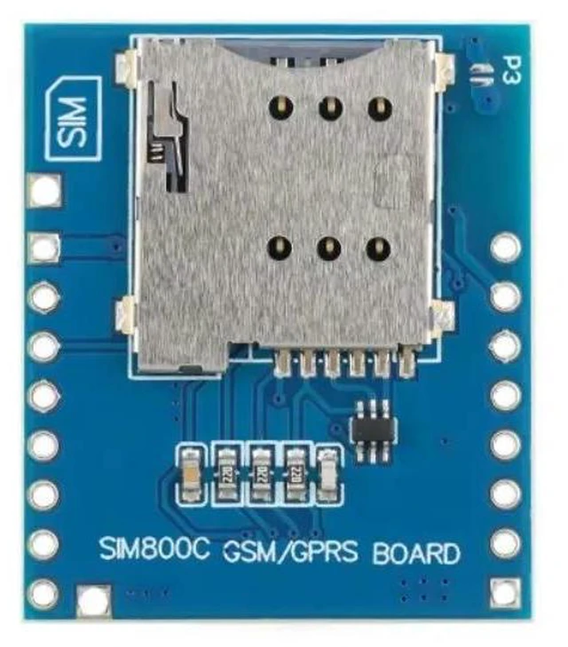 Alt view image 3 of 3 - SIM800C GSM GPRS Module 5V 3.3V TTL Adapts STM32 C51 Program with BT and TTS