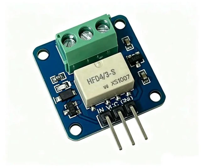 Main image of Relay Module HFD4/3-S Thin 3.3 5V STM32 51 Microcontroller Single chip microcontroller signal conversion module