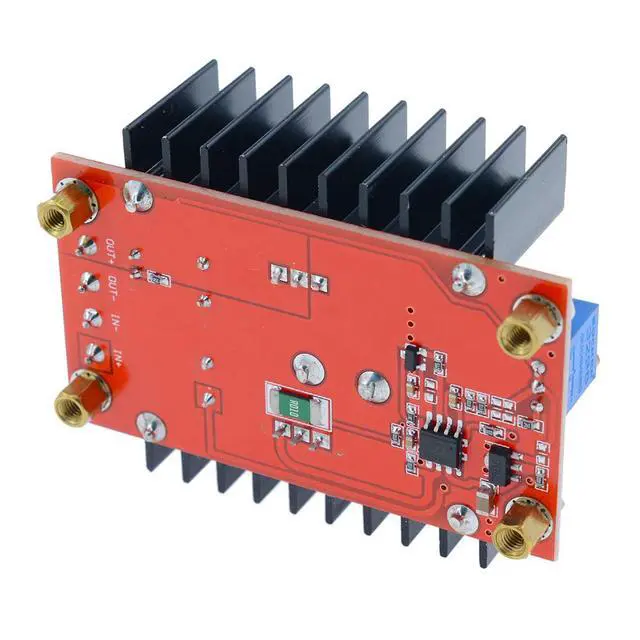Alt view image 3 of 3 - DC-DC Boost Converter Power Supply Step Up Module 10-32V to 60-97V 100W Voltage Continuously Adjustable