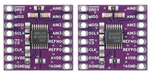 Main image of ADS1120 ADS1220 Analog-to-digital Module ADC/SPI/low Power/16bit 24bit Analog-to-digital Converter Module