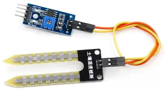Alt view image 2 of 3 - 10pcs/lot Soil moisture meter detection module Soil moisture sensor robot ligent car