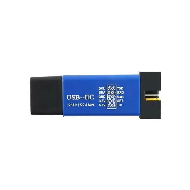 Alt view image 3 of 3 - CH341T 2-in-1 Module USB to I2C IIC UART USB to Serial TTL Microcontroller Serial Downloader