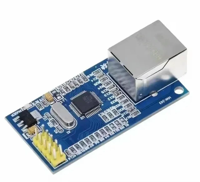 Alt view image 2 of 3 - W5500 Ethernet Network Module TCP/IP Protocol Stack 51/STM32 Driver Development Board