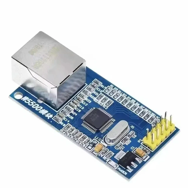 Alt view image 3 of 3 - W5500 Ethernet Network Module TCP/IP Protocol Stack 51/STM32 Driver Development Board
