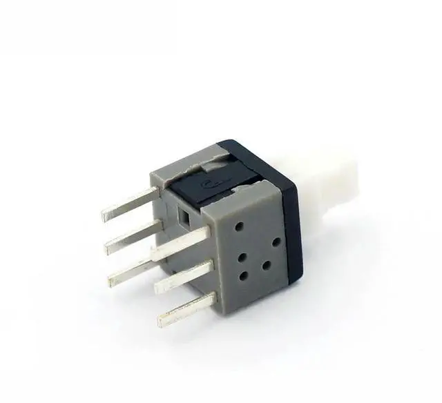 Alt view image 3 of 3 - 20pcs/lot PB-22E60 Self-Locking Push Button Switch Imported Spring Six-Pin Bubble Machine 5.8*5.8mm Electronic Components