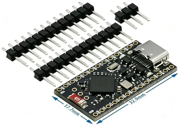 Main image of Pro Micro NRF52840 Development Board Compatible With Nice!Nano V2.0 Bluetooth Charging Management Pro Micro NRF52840