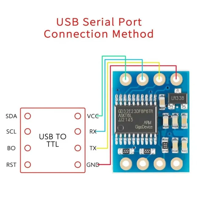 Alt view image 2 of 3 - Serial Port IIC MPU6050 Gyroscope Acceleration Angle Tilt Sensor Module GY-25Z