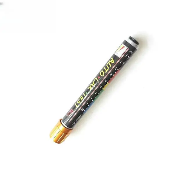 Alt view image 3 of 3 - Car Paint Thickness Tester Pen With Magnetic Tip Scale Indicator Car Paint Coating Tester Meter Coat Crash Check Test