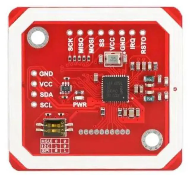Alt view image 3 of 3 - PN532 NFC RFID V3 Module Reader Writer Mode IC S50 Card PCB Antenna I2C IIC SPI HSU for