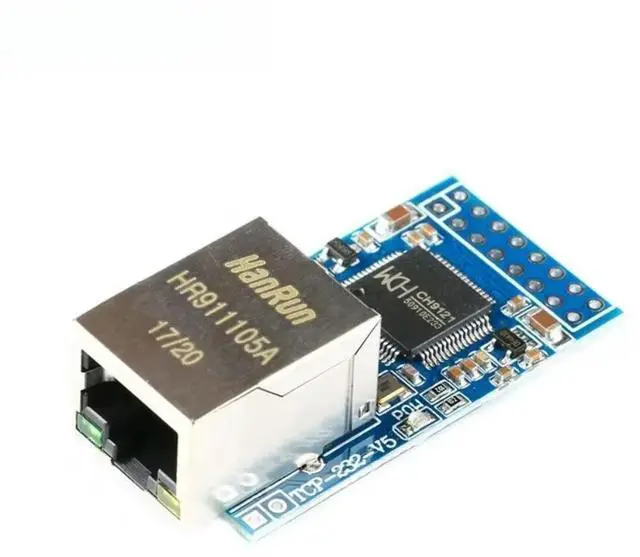 Alt view image 2 of 3 - CH9121 Serial Port to Ethernet Network Module TTL Transmission Module Industrial Microcontroller STM32 TCP-232-V5