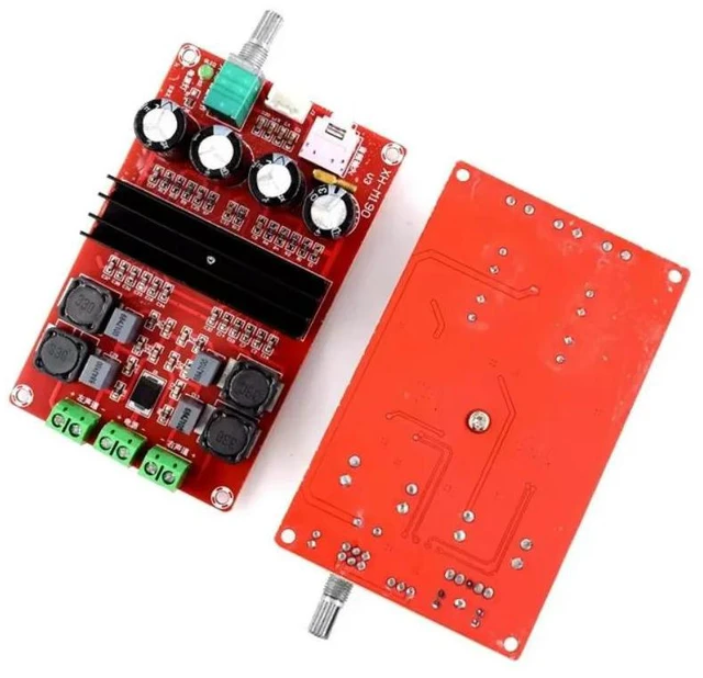 Alt view image 2 of 3 - XH-M190 TDA3116D2 High-Power Digital Amplifier Board TPA3116 Dual-Channel ICs 12-24V Product