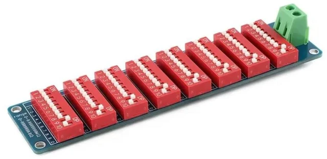 Main image of 0.1R-9999999R Programmable Resistor Resistance Board PCB Module Eight Segment 1% Accuracy 0.1 -9999999ohm