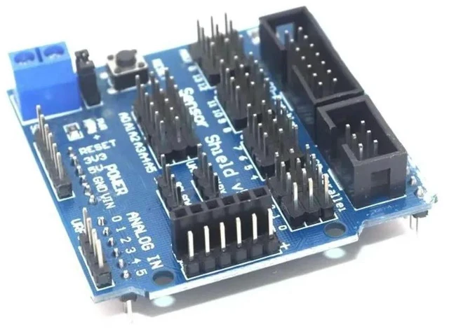 Alt view image 2 of 3 - 10pcs/lot UNO-R3 Expansion Board Sensor Shield V5.0 Electronic Building Block Expansion Module for for