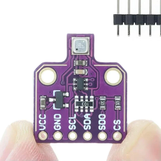 Alt view image 2 of 3 - BME680 Digital Temperature Humidity Pressure Sensor CJMCU-680 High Altitude Module Development Board