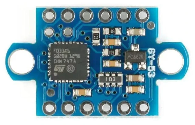 Alt view image 3 of 3 - GY-53 Serial Port PWM VL53L1X TOF Time Of Flight Ranging Laser Sensor
