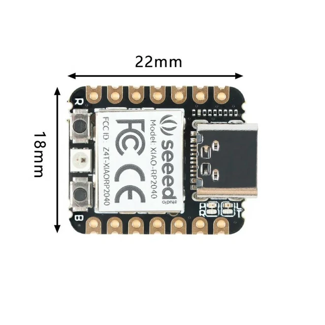 Alt view image 2 of 3 - RP2040 Chip Seeed XIAO RP2040 Development Board for