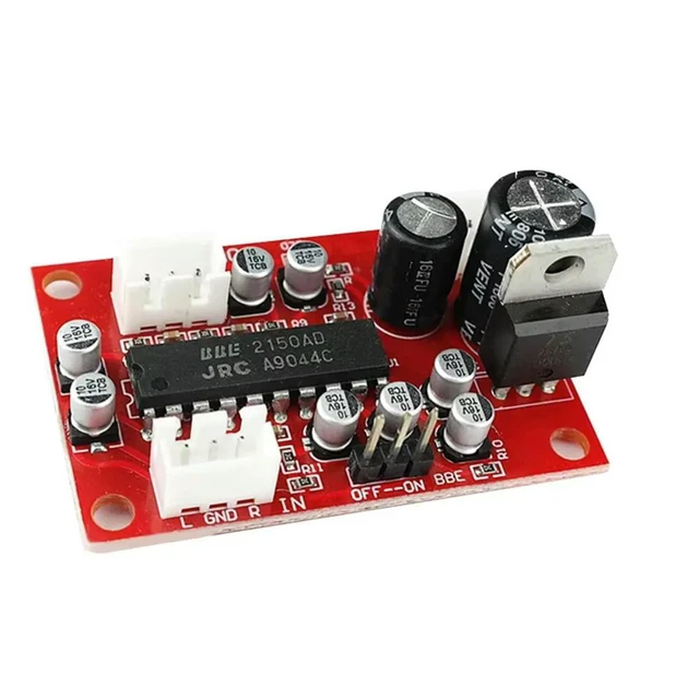 Alt view image 2 of 3 - 2pcs/lot JRC2150 Tone Board Preamp Signal BBE Sound Enhancer Improve High and Low Tone Clarity NJM2150 SMD Mounting