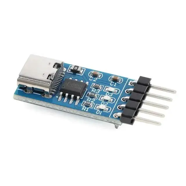 Alt view image 2 of 3 - 10pcs TYPE-C USB to TTL Serial Port CH340N Module CH340 DC 5V/3.3V Upgrade MCU Download Brush Line