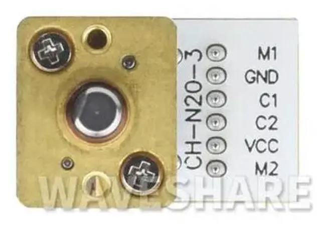 Alt view image 2 of 3 - Waveshare N20 DC Gear Motor,Magnetic Hall Encoder,All-l Gearbox,High precision Reduction Motor,With L-shaped 6PIN Connector