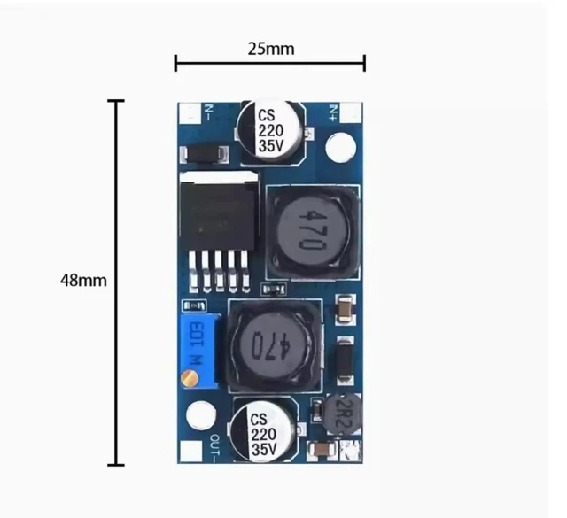 Alt view image 2 of 3 - 5pcs/lot XL6009 DC-DC Automatic Voltage Regulator Module Small Ripple Small Volume Surface Mount Wide Adaptation for Solar