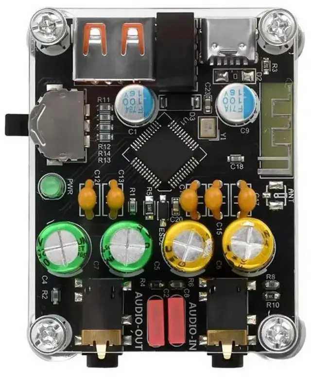 Main image of ZK-PT2-RPO Isolated 5.1 Power Amplifier Module HIFI Decoder zero Background Noise Audiophile-grade Decoding Board