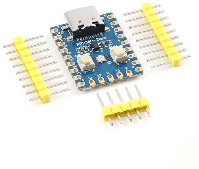 Alt view image 2 of 3 - 2pcs RP2350-Zero Development Board 150MHz Dual-Core Microcontroller Core Board Module Compatible with Raspberry Pi PICO Module