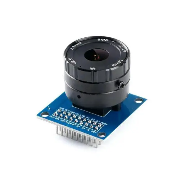 Alt view image 2 of 3 - OV7670 Camera Module 3.3V Adjustable Macro Universal CS Adapter Image Sensor SCCB IIC I2C Interface RwRGB RGB YUV YCbCr Output