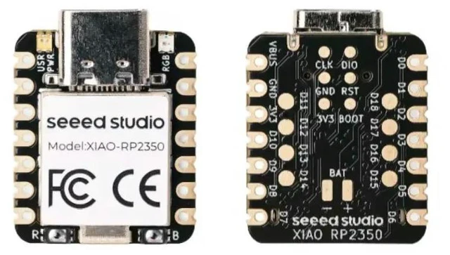 Main image of Seeed Studio XIAO RP2350 Raspberry Pi Development Board Module MicroPython 150MHz Arm Cortex-M33 and Hazard3 RISC-V
