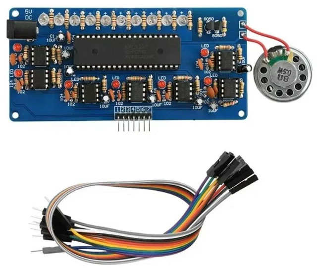 Main image of DC5V Magical Fruit Electronic Seven Vegetables Music Note Piano Touch Electronic Piano DIY Parts