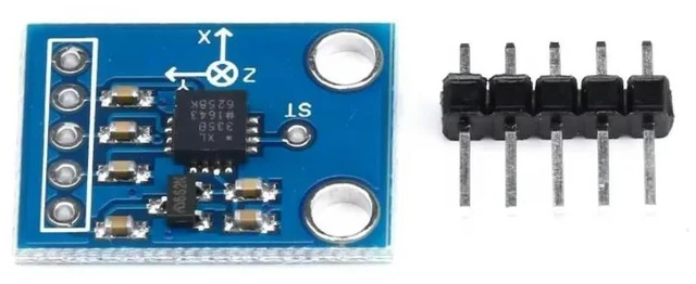 Main image of GY-61 ADXL335 Acelerometro 3-Axis Analog Output Accelerometer Sensor Module Angular Transducer 3V-5V