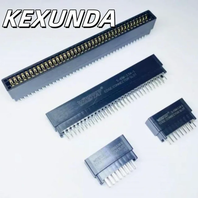 Main image of 10PCS/lot S-56M-2.54-5 56P Goldfinger slot EDGE CONNECTOR SLOT