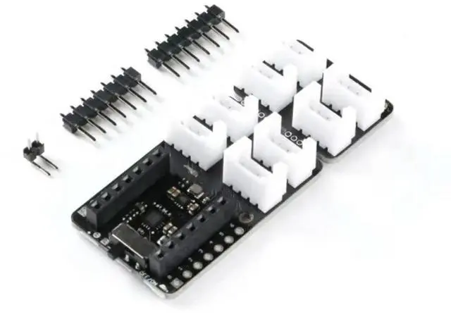 Alt view image 2 of 3 - Seeed IIC I2C SPI Compatible Grove Sensor With Power Charge Board Seeeduino XIAO Development Expansion Board