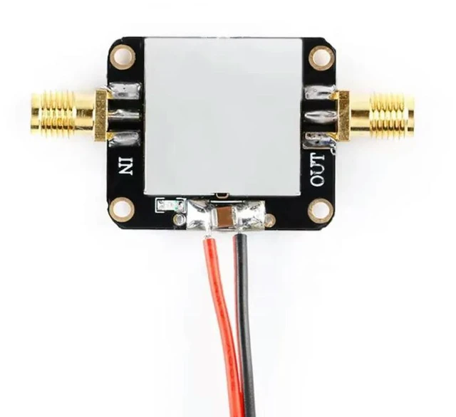 Alt view image 3 of 3 - 10M-8GHz RF Amplifier Module Broadband Gain Amplification Low Noise Medium Amplifier Module Gain 12dB