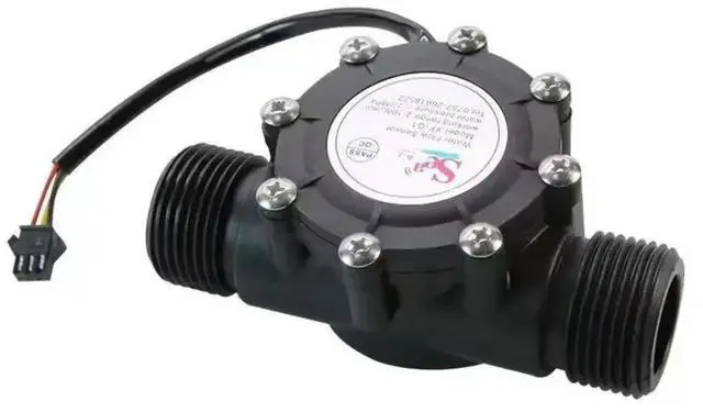 Main image of 1-Inch Tube Industrial Water Sensor Pulse G1 Flowmeter with Hall for Pool Liquid Flow Sensor for Measuring Water Flow