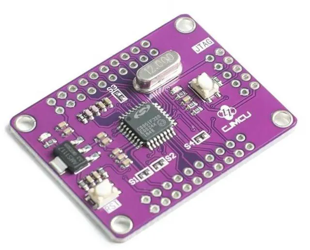 Alt view image 2 of 3 - CJMCU-5132 C8051F320 MCU Mixed Signal Chip ISPFLASH Microcontroller Development Board Module 5V