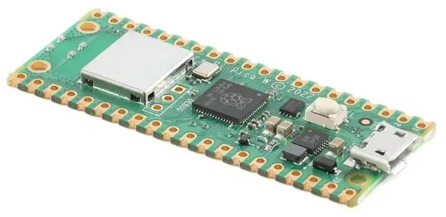 Alt view image 2 of 3 - Raspberry Pi Pico W Microcontroller Development Board RP2040 Dual Core Processor