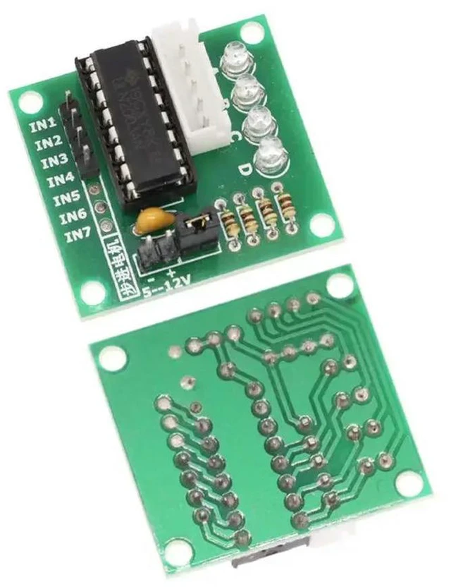 Alt view image 3 of 3 - 10pcs/lot Electronics 28BYJ-48 5V 4 Phase DC Gear Stepper Motor ULN2003 Driver Board DIY Kit