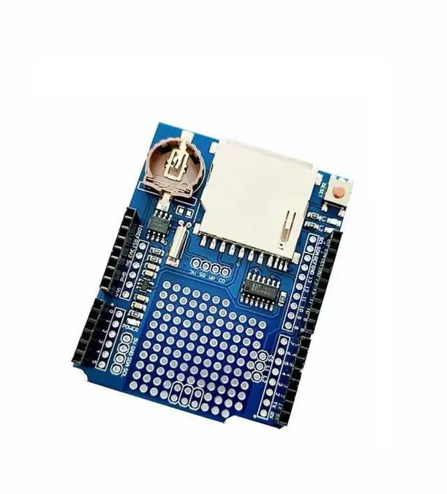 Main image of 10pcs/lot Data Logging Shield Expansion Board with Clock Compatibility UNO R3 for Data Recorder Module