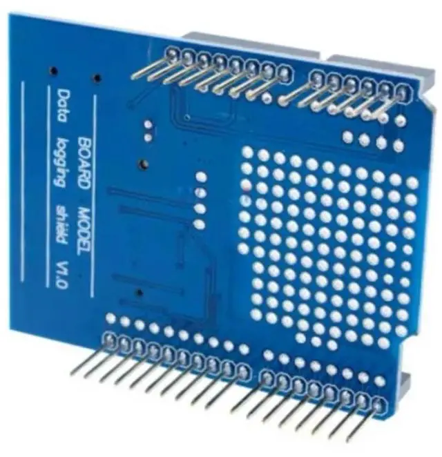 Alt view image 2 of 3 - 10pcs/lot Data Logging Shield Expansion Board with Clock Compatibility UNO R3 for Data Recorder Module