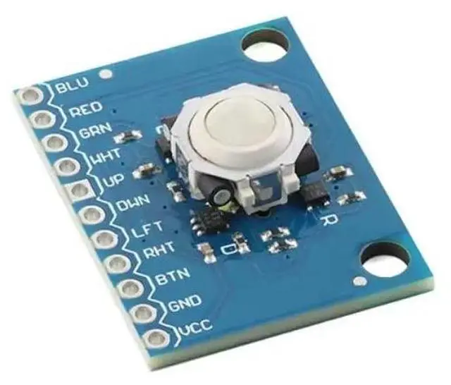 Alt view image 2 of 3 - 10pcs BlackBerry Trackball Sensor BlackBerry Trackball Hall Effect Sensor 360 Trackball Module